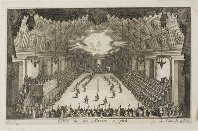 Őfelsége gyalogosan, a Harc a sorompónál című filmből alkotó: Jacques Callot