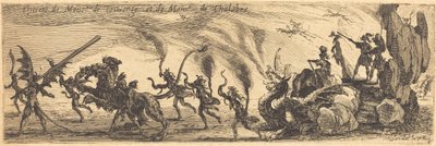 M. de Couvonge és M. de Chalabre bejegyzése [kiegészítő tábla], 1627. alkotó: Jacques Callot