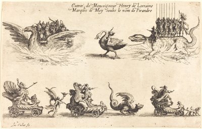 Monseigneur Henry de Lorraine, de Moy márki bejegyzése Pirandre néven alkotó: Jacques Callot