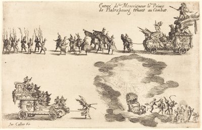 Pfaltzbourg hercegének belépése alkotó: Jacques Callot