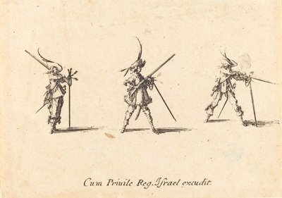 A muskéta tüzelése alkotó: Jacques Callot