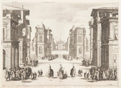 Soliman első felvonása alkotó: Jacques Callot