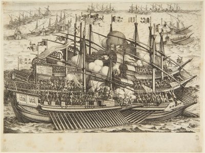 Első tengeri csata alkotó: Jacques Callot