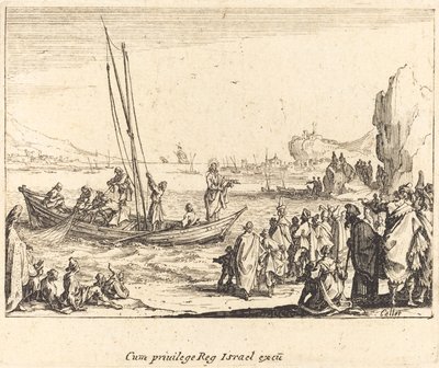 Emberhalász, 1635. alkotó: Jacques Callot