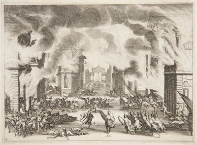 Soliman negyedik felvonása alkotó: Jacques Callot