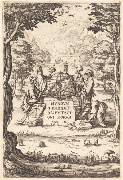 A Szent Kozmologia homlokzata (Cím az asztrológusokkal) alkotó: Jacques Callot