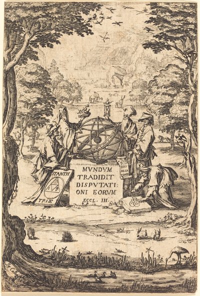 A Szent Kozmologia homlokzata (Cím az asztrológusokkal) alkotó: Jacques Callot