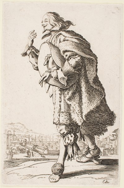 Gentleman Bowing, a „The Nobility of Lorraine” sorozatból alkotó: Jacques Callot
