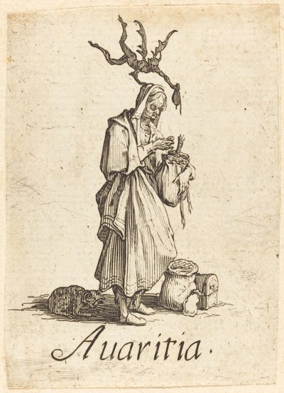 Kapzsiság alkotó: Jacques Callot