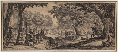 Nagy vadászat alkotó: Jacques Callot