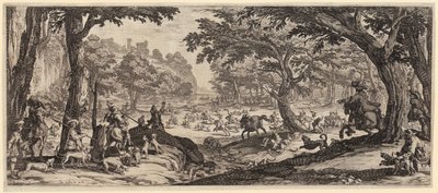 Nagy vadászat alkotó: Jacques Callot