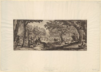 Nagy vadászat alkotó: Jacques Callot