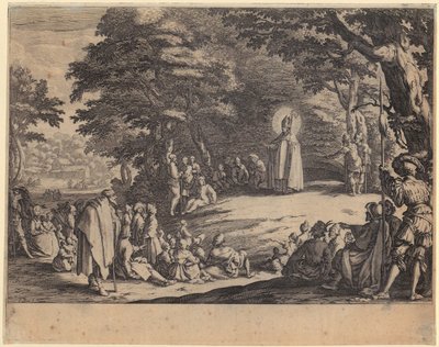 Szent Amand alkotó: Jacques Callot
