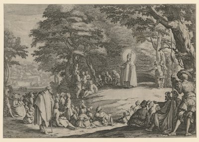 Maastrichti Szent Amand alkotó: Jacques Callot