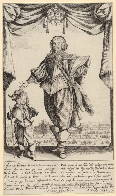 Vizitáció, a „Passió misztériuma” sorozat 8. lapja alkotó: Jacques Callot