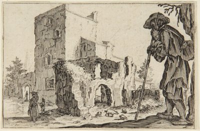 Pásztor és a romok alkotó: Jacques Callot