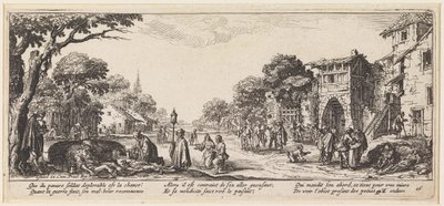 Egy haldokló ápolása alkotó: Jacques Callot