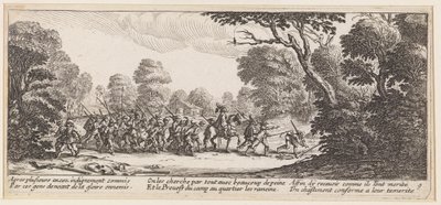 A foglyok előállítása alkotó: Jacques Callot