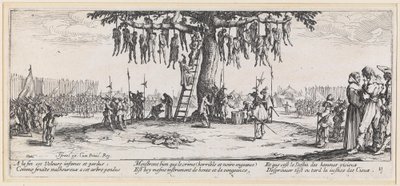 Az akasztás alkotó: Jacques Callot