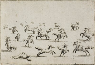 Horses Running Free, a The Caprices-ból alkotó: Jacques Callot