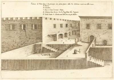 Pilátus háza alkotó: Jacques Callot