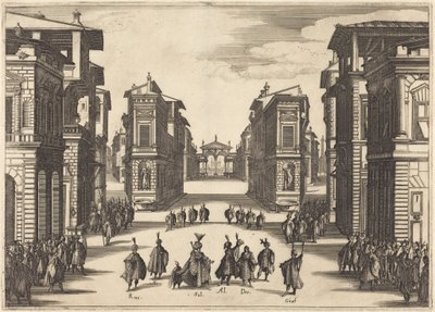 Il Solimano, IV. felvonás alkotó: Jacques Callot