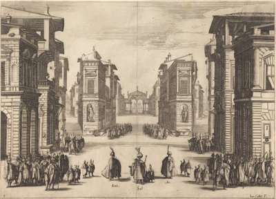 Il Solimano, I. felvonás alkotó: Jacques Callot