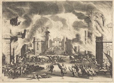 Il Solimano, V. felvonás alkotó: Jacques Callot