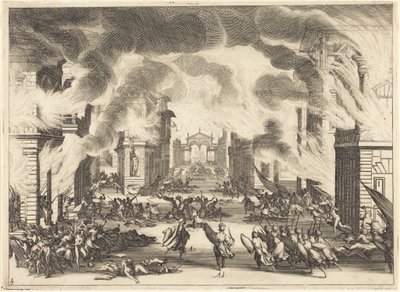 Il Solimano, V. felvonás alkotó: Jacques Callot