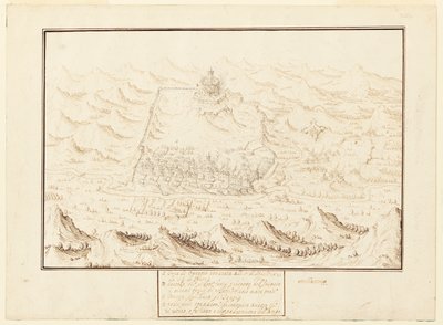 Torra de Ottaggio izometrikus nézete alkotó: Jacques Callot