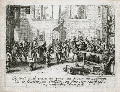A tékozló fiú élete ... (metszet) alkotó: Jacques Callot