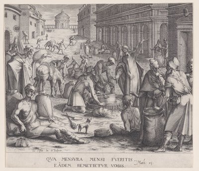 Gabonamérők alkotó: Jacques Callot