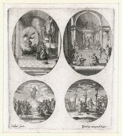 A passió csodái ... (metszet) alkotó: Jacques Callot
