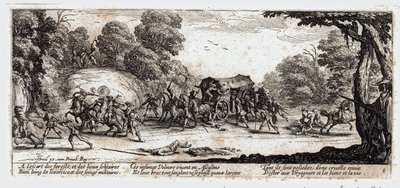 A háború nyomorúságai és szerencsétlenségei ... (metszet) alkotó: Jacques Callot