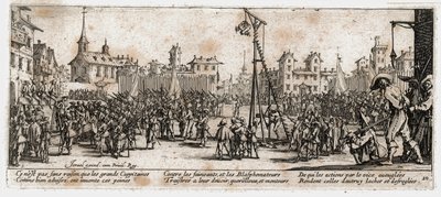 A háború nyomorúságai és szerencsétlenségei ... (metszet) alkotó: Jacques Callot