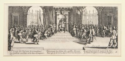 A háború nyomorúságai és szerencsétlenségei – 18 rézkarcból álló készlet alkotó: Jacques Callot