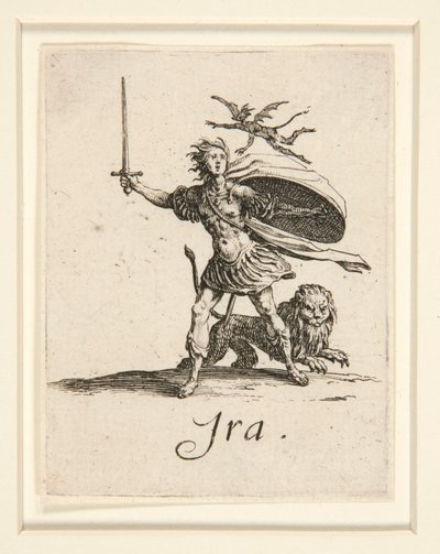 A hét halálos bűn: La Colere (Harag) alkotó: Jacques Callot