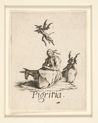 A hét halálos bűn: Lazaság alkotó: Jacques Callot