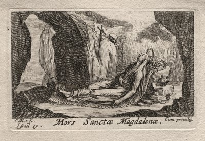 A bűnbánók: Steath of Ste. Madeleine alkotó: Jacques Callot
