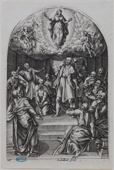 A római festmények, Nagyboldogasszony alkotó: Jacques Callot