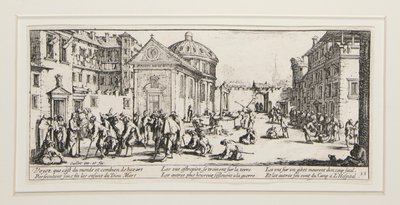 A háború nagy nyomorúságai: 15. sz. - L alkotó: Jacques Callot