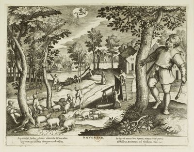 Hónapok. 11, november alkotó: Jacques Callot
