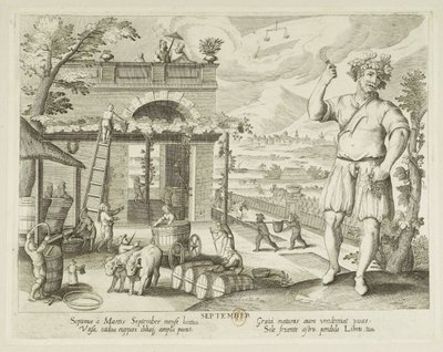 Hónapok. 9., szeptember alkotó: Jacques Callot