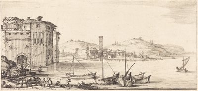 Áruk berakodása alkotó: Jacques Callot