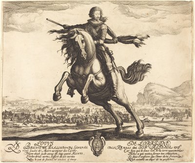 Lotharingiai Lajos, Phalsbourg hercege alkotó: Jacques Callot