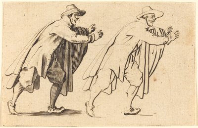 Férfi hirtelen mozog alkotó: Jacques Callot