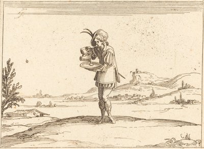 Az ember gyöngyöt mos alkotó: Jacques Callot