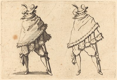 Köpenyébe burkolt ember alkotó: Jacques Callot
