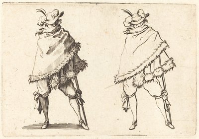 Köpenyébe burkolt ember alkotó: Jacques Callot