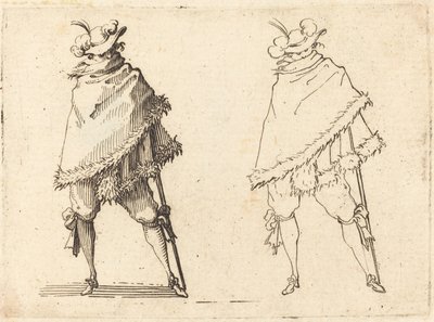 Köpenyébe burkolt ember alkotó: Jacques Callot